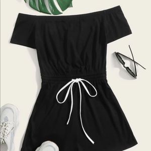 3/$15 NWT Black Romper
